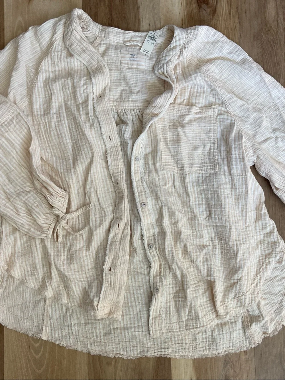 Aerie Daybreak Coverup Shirt